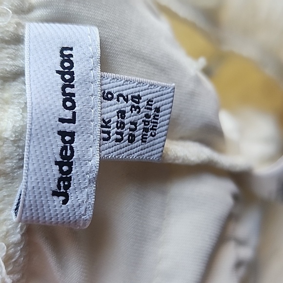 Jaded London Vanilla Rhea Tulle Lace Bloomer Shorts Size 2 - Picture 15 of 16